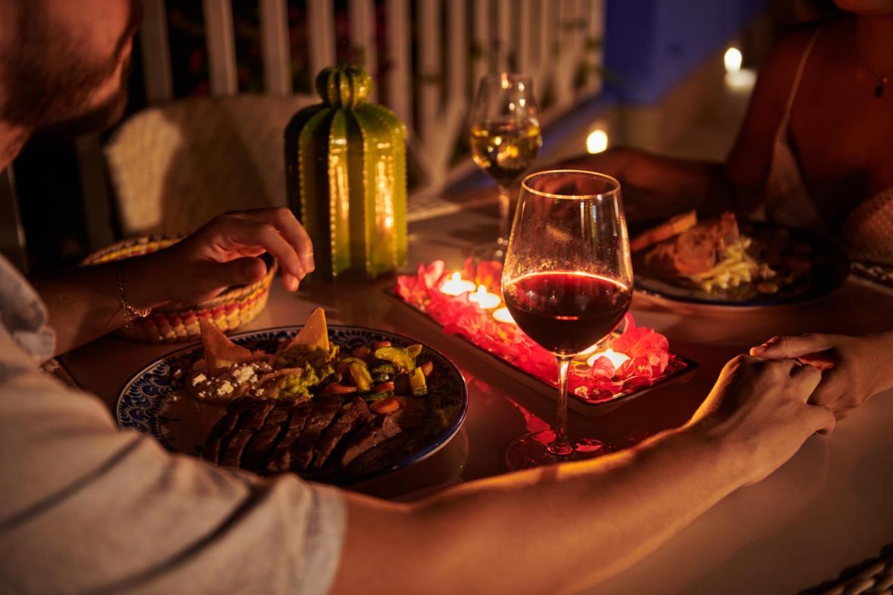 Hotel Luxury Patio Azul (Adults Only) Puerto Vallarta Bagian luar foto A wine and tapas bar in Spain