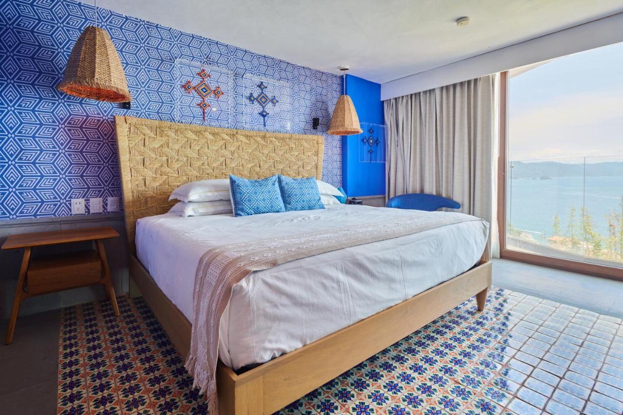 Hotel Luxury Patio Azul (Adults Only) Puerto Vallarta Bagian luar foto Deluxe Ocean View Room