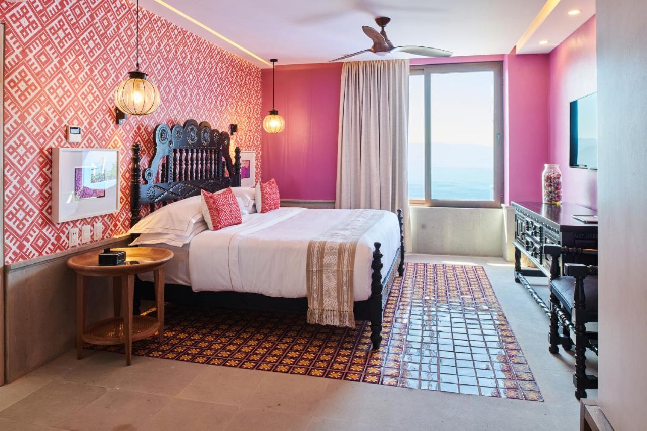 Hotel Luxury Patio Azul (Adults Only) Puerto Vallarta Bagian luar foto Deluxe Ocean View Room
