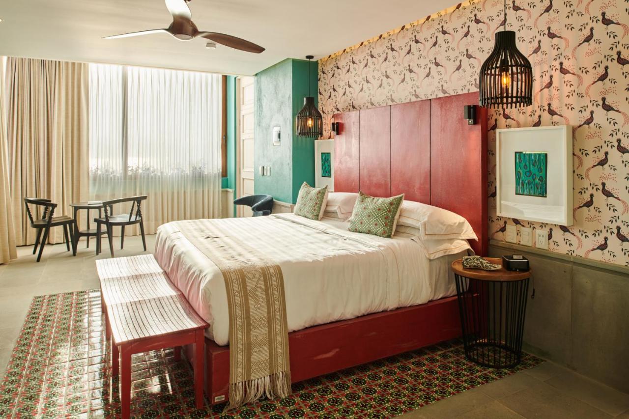 Hotel Luxury Patio Azul (Adults Only) Puerto Vallarta Bagian luar foto A bedroom at the hotel
