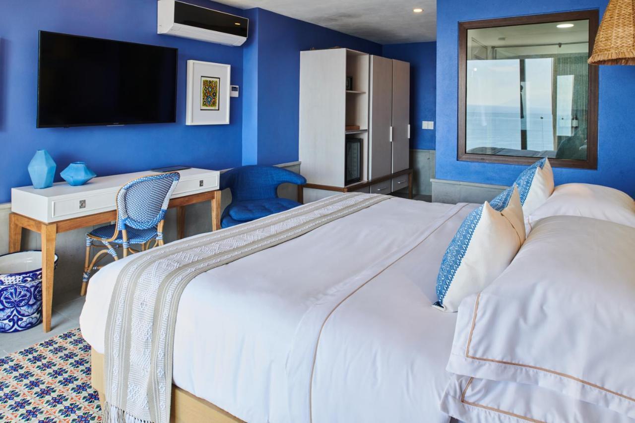 Hotel Luxury Patio Azul (Adults Only) Puerto Vallarta Bagian luar foto Deluxe Ocean View Room