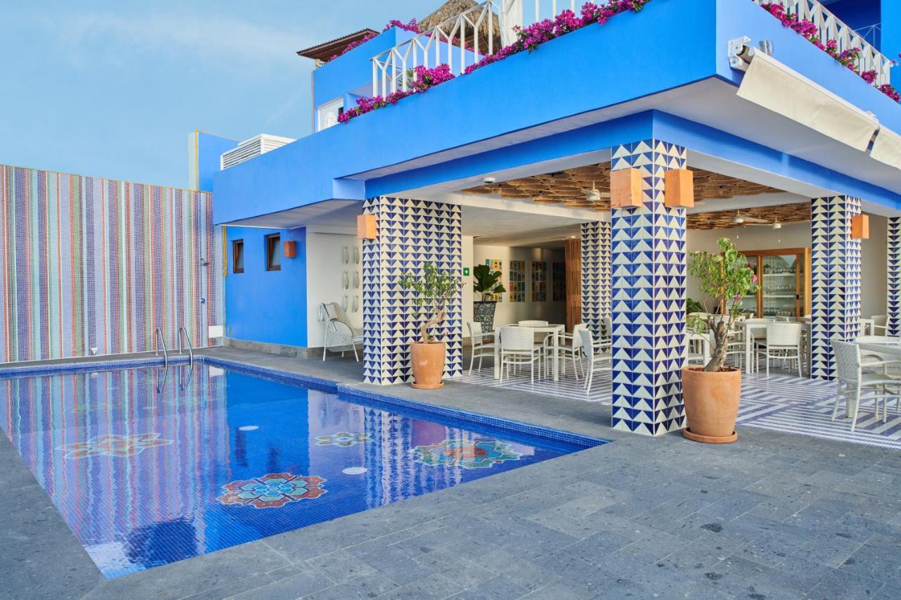 Hotel Luxury Patio Azul (Adults Only) Puerto Vallarta Bagian luar foto