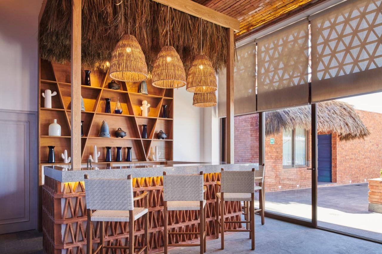 Hotel Luxury Patio Azul (Adults Only) Puerto Vallarta Bagian luar foto The bar at the restaurant